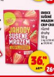 OVOCE SUŠENÉ MRAZEM CRIP CROP