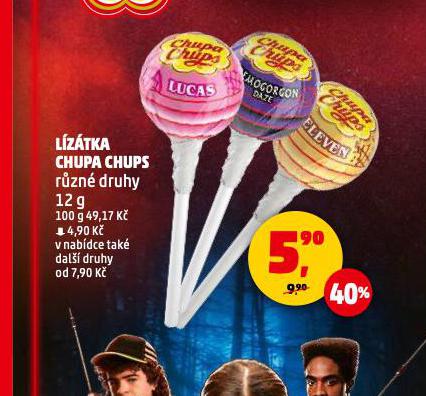 LÍZÁTKA CHUPA CHUPS