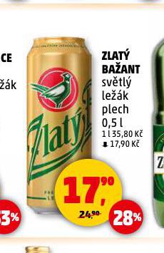 PIVO ZLATÝ BAŽANT