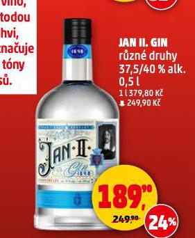 JAN II. GIN
