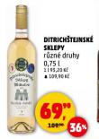 DITRICHŠTEJNSKÉ SKLEPY