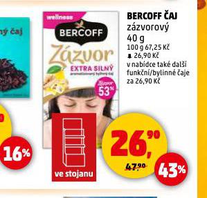 BERCOFF ČAJ