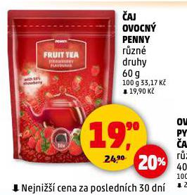 ČAJ OVOCNÝ