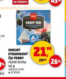 OVOCNÝ PYRAMIDOVÝ ČAJ