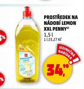 PROSTŘEDEK NA NÁDOBÍ LEMON