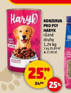 KONZERVA PRO PSY HARYK