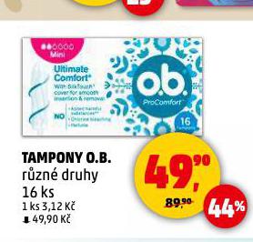 O.B. TAMPONY