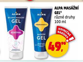 ALPA MASÁŽNÍ GEL