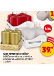 SADA ADVENTNÍCH SVÍČEK