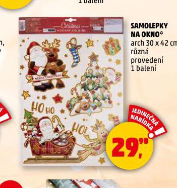 SAMOLEPKY NA OKNO