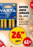BATERIE VARTA LONGLIFE