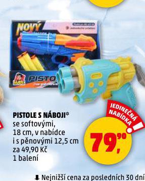 PISTOLE S NÁBOJI
