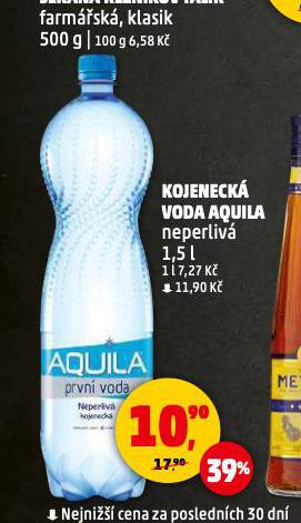 KOJENECKÁ VODA AQUILA