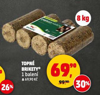 TOPNÉ BRIKETY
