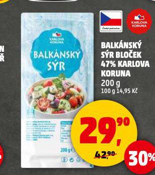 BALKÁNSKÝ SÝR BLOČEK