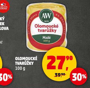 OLOMOUCKÉ TVARŮŽKY