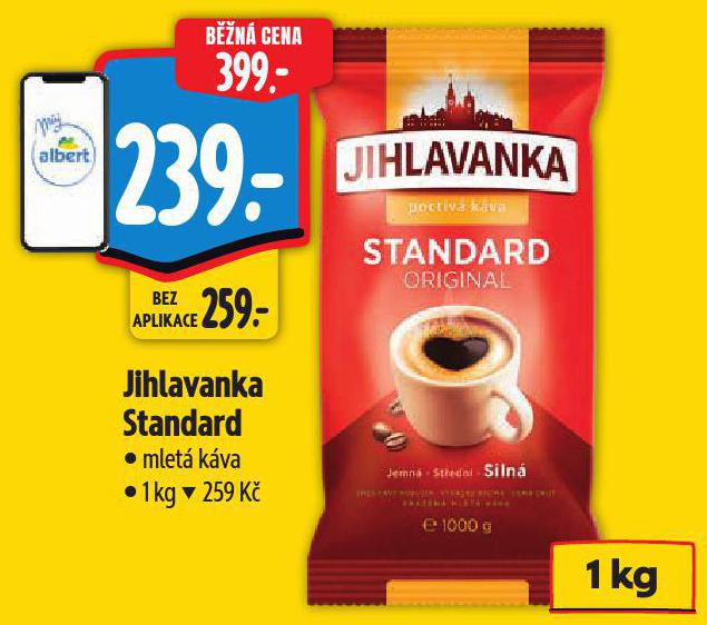 KÁVA JIHLAVANKA STANDARD