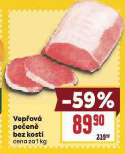 VEPŘOVÁ PEČENĚ BEZ KOSTI