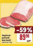 VEPŘOVÁ PEČENĚ BEZ KOSTI