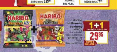 HARIBO HALLOWEEN BONBONY