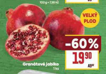 GRANÁTOVÉ JABLKO
