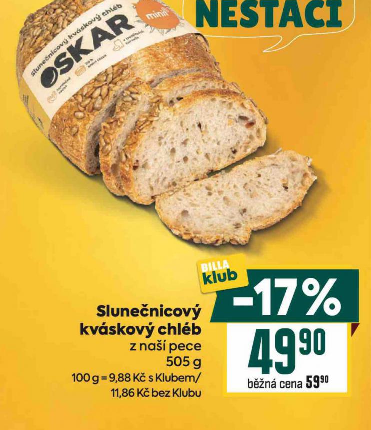 SLUNEČNICOVÝ KVÁSKOVÝ CHLÉB