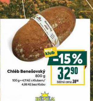 CHLÉB BENEŠOVSKÝ