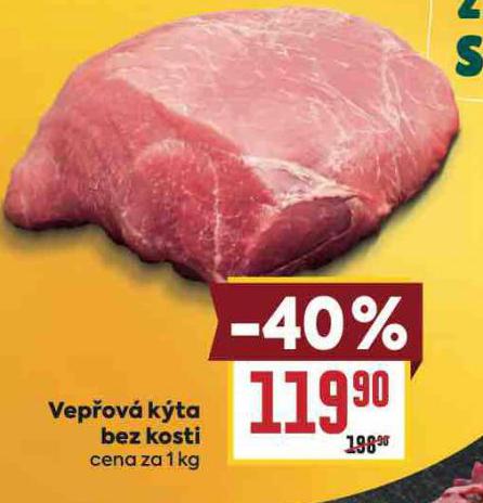 VEPŘOVÁ KÝTA BEZ KOSTI