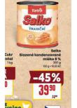 SALKO SLAZENÉ KONDENZOVANÉ MLÉKO 8%