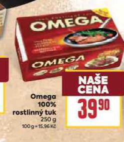 OMEGA 100% ROSTLINNÝ TUK