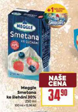 SMETANA KE ŠLEHÁNÍ 30%