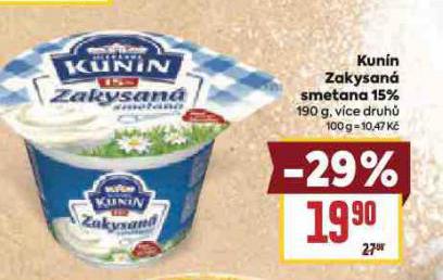 KUNN ZAKYSAN SMETANA 15%