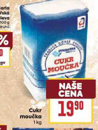 CUKR MOUČKA
