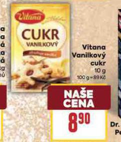VITANA VANILKOVÝ CUKR