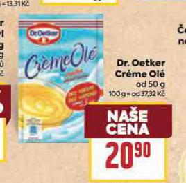 DR. OETKER CRÉME OLÉ
