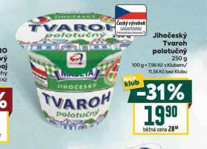 JIHOESK TVAROH POLOTUN