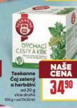 TEEKANNE ČAJ ZELENÝ A HERBÁLNÍ