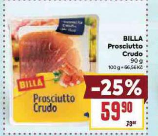 BILLA PROSCIUTTO CRUDO