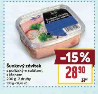 ŠUNKOVÝ ZÁVITEK