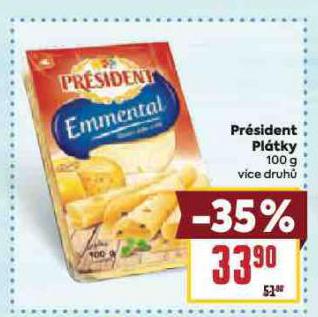 PRÉSIDENT PLÁTKY