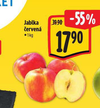 JABLKA ČERVENÁ
