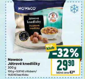 NOWACO JÁTROVÉ KNEDLÍČKY
