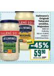 HELLMANN´S TATARSKÁ OMÁČKA, MAJONÉZA