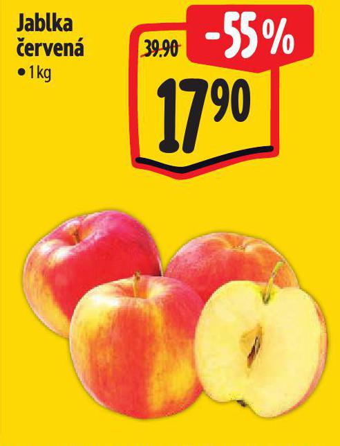 JABLKA ČERVENÁ