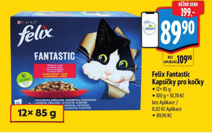 FELIX KAPSIČKY PRO KOČKY