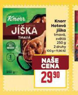 KNORR HOTOVÁ JÍŠKA