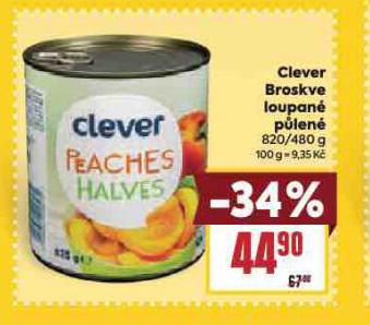 CLEVER BROSKVE LOUPANÉ PŮLENÉ