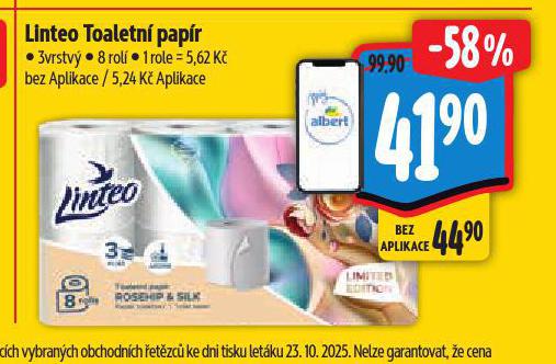 LINTEO TOALETNÍ PAPÍR