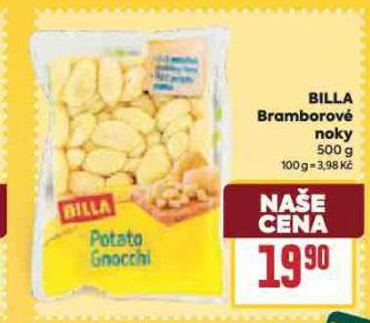 BILLA BRAMBOROVÉ NOKY