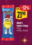 M&M'S CRISPY SANTA